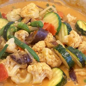 Roasted Vegetable Red Curry